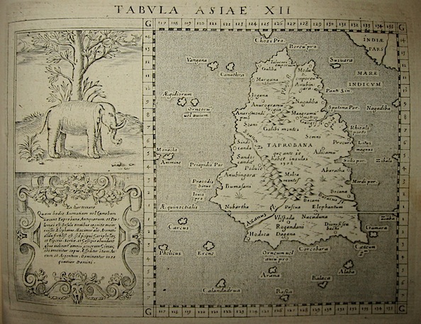 Magini Giovanni Antonio Tabula Asiae XII 1620 Padova